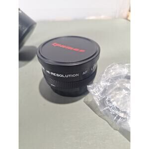 Lenmar 2.0X Telephoto Video Lens Hi-Resolution AF 52mm w/ Case + Adapter Rings